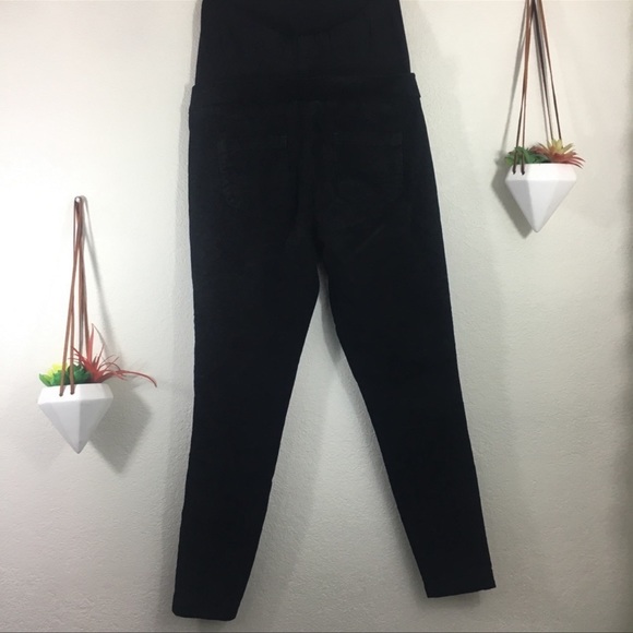 ASOS Maternity denim black corduroy skinny pants - Picture 3 of 5